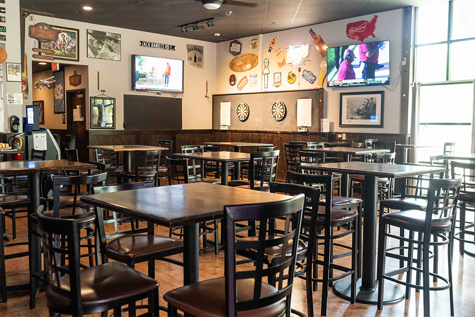 Dining room at Shakey Ray's Tavern